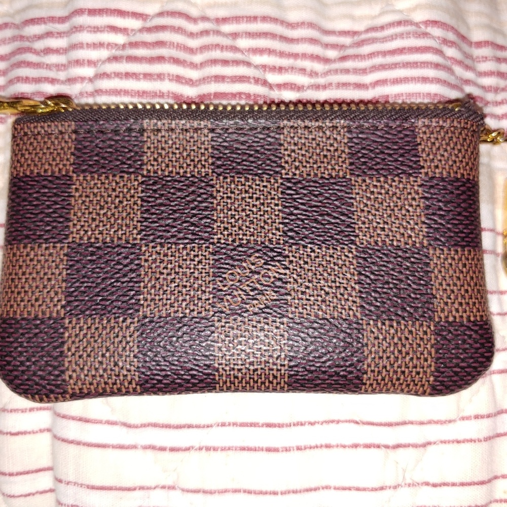 Louis Vuitton keychain, coin or credit card holder